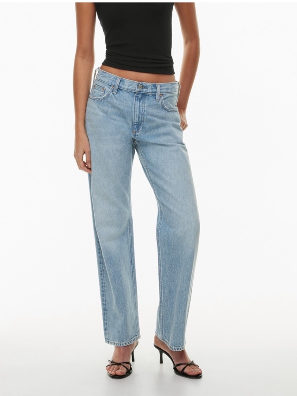 Denim Forum Aritzia The 90’s Low Rise Baggy Jean Size 28